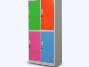 armoir copy 17 ARMOIRE MÉTALLIQUE À 4 CASES – MULTICOLORE