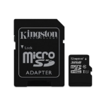 Carte mémoire 32GB Kingston MicroSD + adaptateur