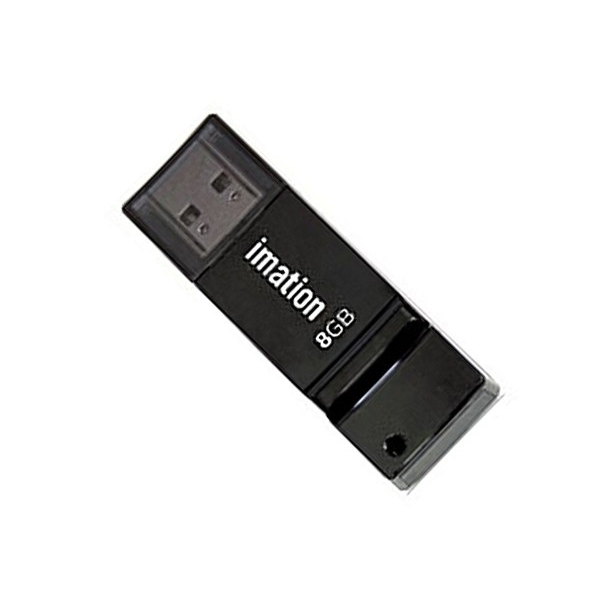 Clé USB 8GB Imation 2.0 flash drive noire Original - PREMICE COMPUTER