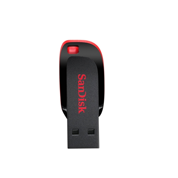 Clé USB Sandisk Cruzer Blade 16 GB 2.0 noir/rouge - PREMICE COMPUTER
