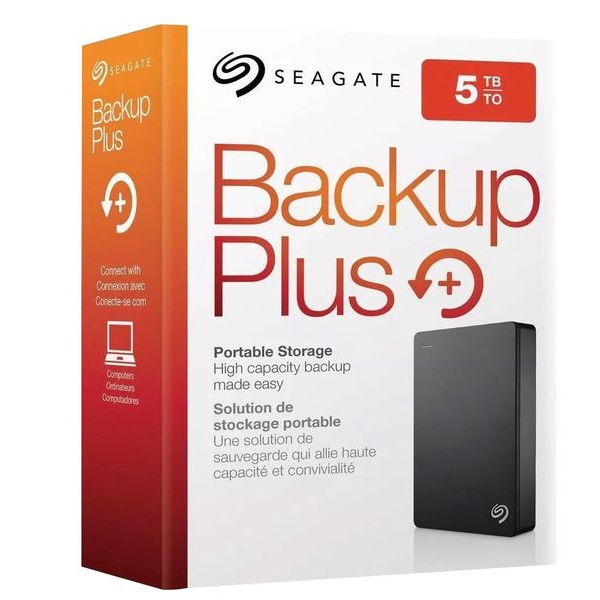 Seagate Basic disque dur externe 5 To Argent - SECOMP France