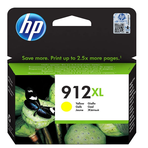 HP 912XL Jaune (3YL83AE), cartouche encre compatible 912XL (9,9 ml