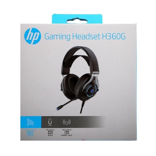 Casque HP Gaming Headset H 360G noir USB(9AJ70AA)