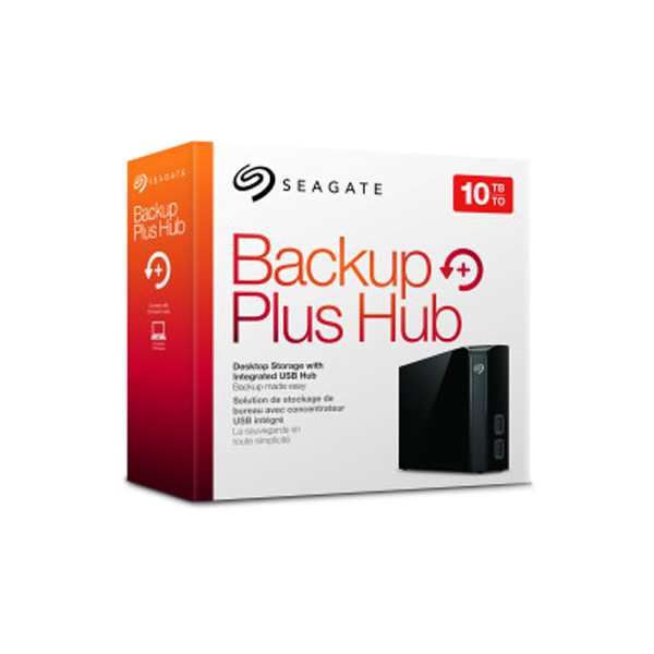 Disque dur Seagate externe Backup Plus Hub 10 To - USB 3.0 - PREMICE  COMPUTER