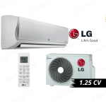 Climatiseur LG 1.25 CV DUALCOOL Inverter 70% d'économie d'énergie
