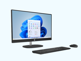 ALL IN ONE HP CORE I5-1335U 13th GEN 8GB/512GB SSD 24'' CR0308NH REF B73T9EA