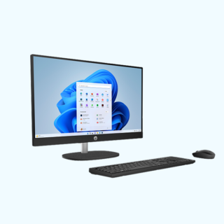 ALL IN ONE HP CORE I5-1335U 13th GEN 8GB/512GB SSD 24'' CR0308NH REF B73T9EA