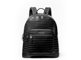 SAC A DOS EN CUIR CROCO