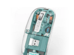 SOURIS RECHARGEABLE TRANSPARENTE