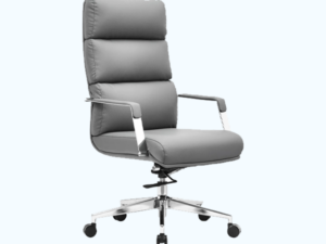 8089A Chaise Directeur A8089 – Fauteuil de Bureau Ergonomique Gris