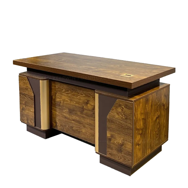 Bureau de Direction Luxe en Bois | Bureau Directeur Haut de Gamme Cameroun