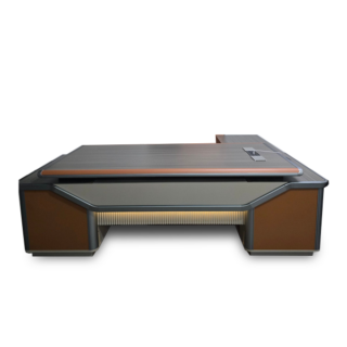 Bureau de Direction Luxe avec LED | Bureau Manager Haut de Gamme Cameroun