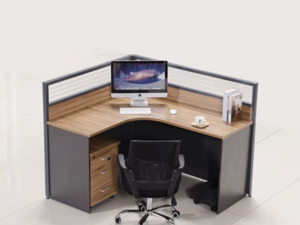 Bureau Open Space d’Angle avec Cloison | Poste de Travail Professionnel Cameroun