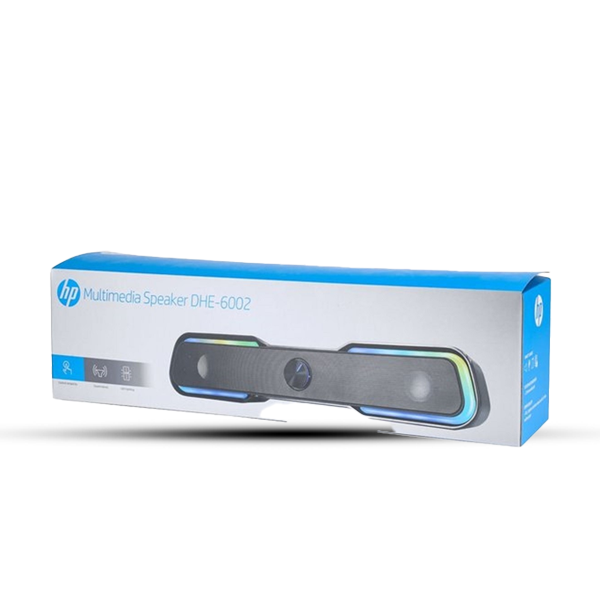 Speaker HP Multimedia DHE-6002S RGB USB | Barre de Son Stéréo pour PC au Cameroun