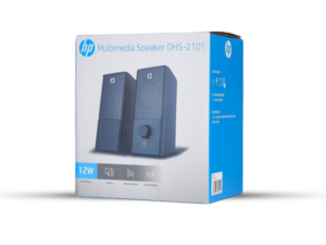 SPEAKER MULTIMEDIA HP DHS-2101 12W REF 8CA76AA Speaker HP Multimedia DHS-2101 12W USB | Haut-parleurs Stéréo pour PC au Cameroun
