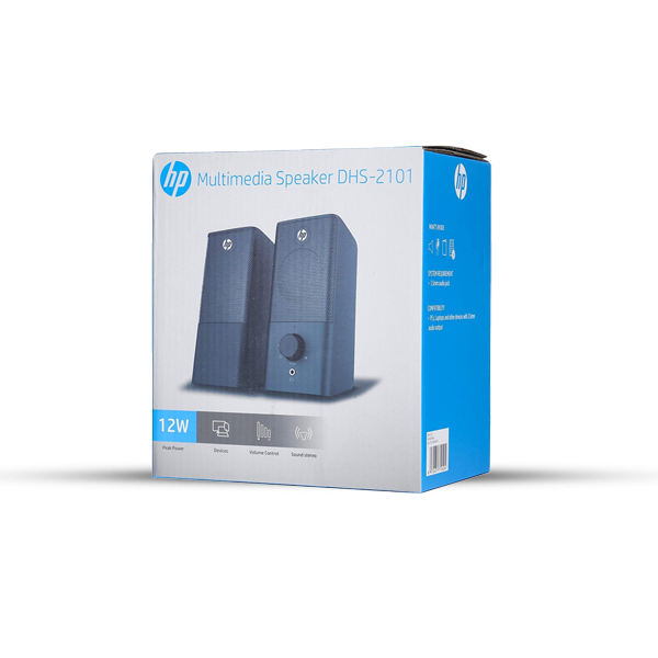 Speaker HP Multimedia DHS-2101 12W USB | Haut-parleurs Stéréo pour PC au Cameroun
